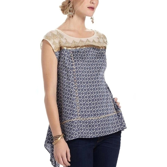 Anthropologie Tops - 🌸 Anthropologie | Floreat Sleeveless Top XS‎